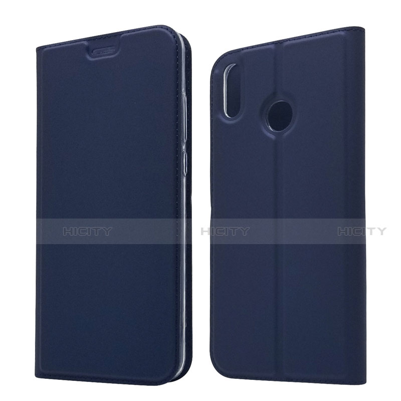 Coque Portefeuille Livre Cuir Etui Clapet L05 pour Huawei Honor V10 Lite Bleu Plus