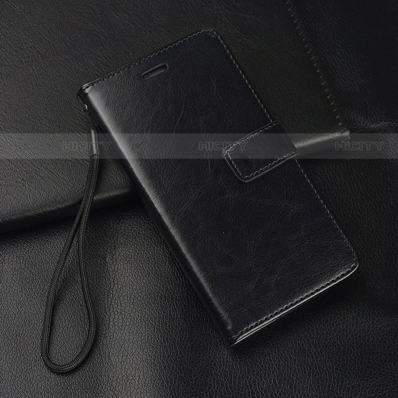 Coque Portefeuille Livre Cuir Etui Clapet L05 pour Huawei Y9s Noir Plus