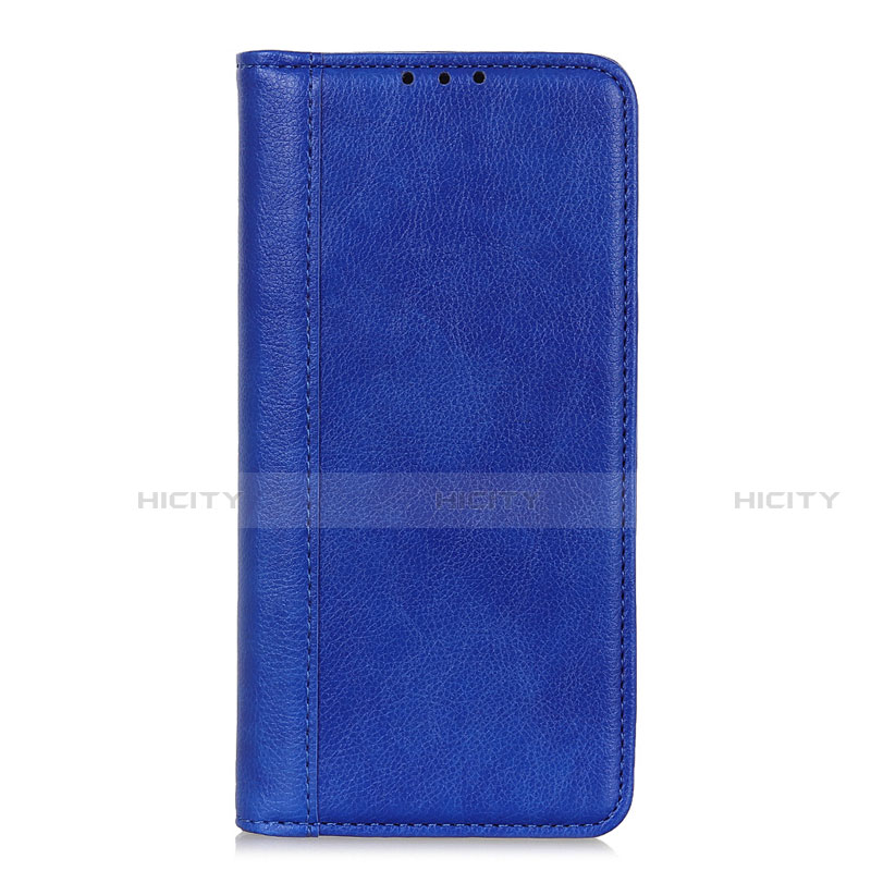 Coque Portefeuille Livre Cuir Etui Clapet L05 pour Realme X7 Pro 5G Bleu Plus