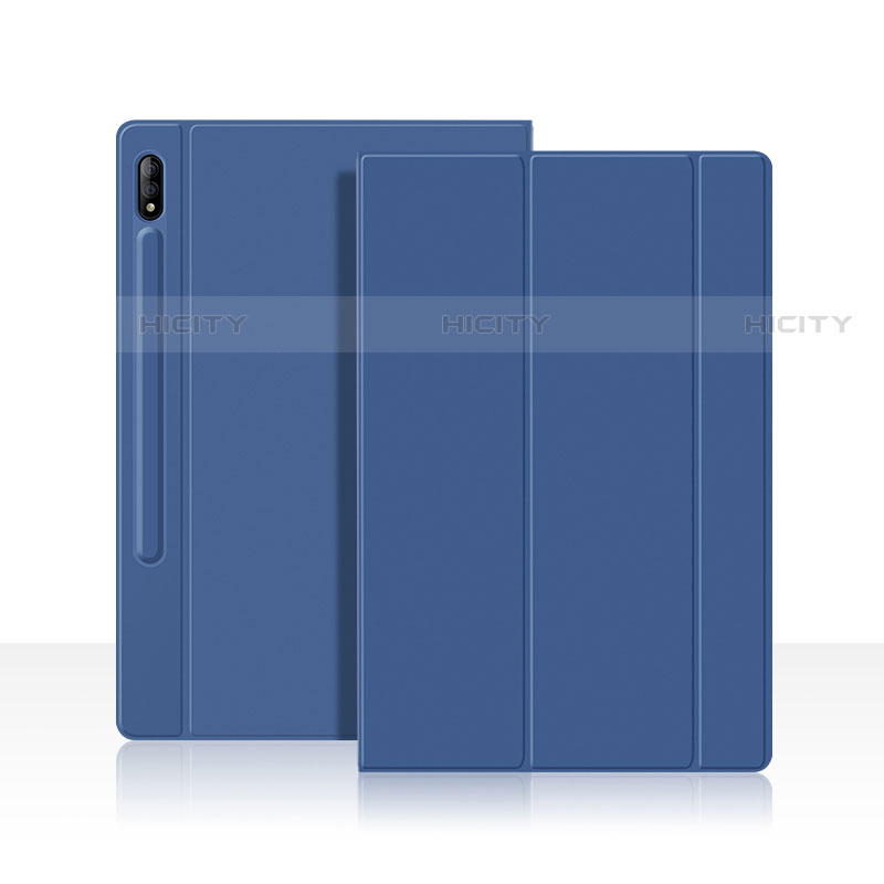 Coque Portefeuille Livre Cuir Etui Clapet L05 pour Samsung Galaxy Tab S7 11 Wi-Fi SM-T870 Plus
