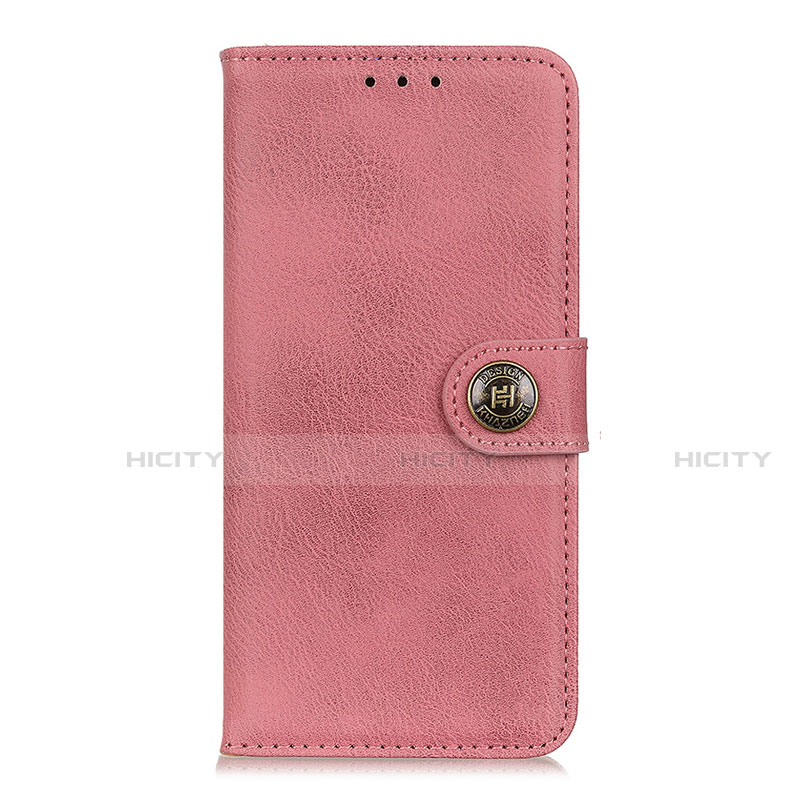 Coque Portefeuille Livre Cuir Etui Clapet L05 pour Xiaomi Poco X3 NFC Rose Plus