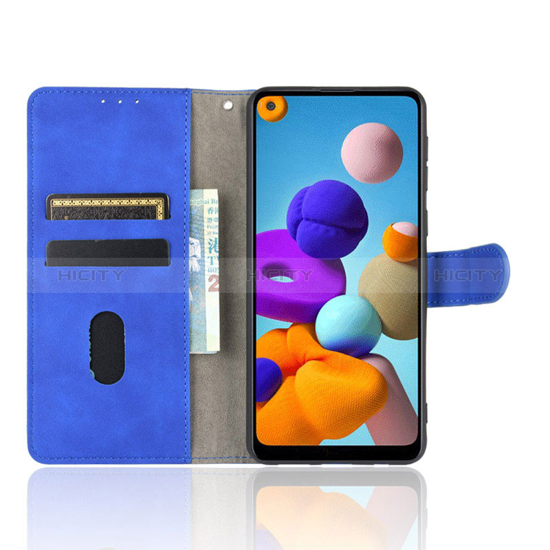 Coque Portefeuille Livre Cuir Etui Clapet L05Z pour Samsung Galaxy A21 Plus
