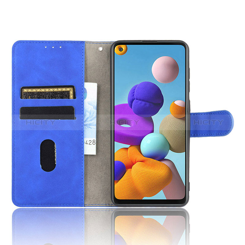 Coque Portefeuille Livre Cuir Etui Clapet L05Z pour Samsung Galaxy A21s Plus