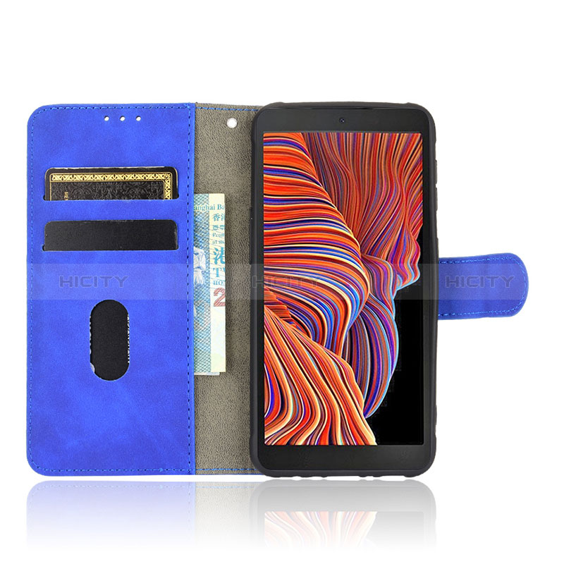 Coque Portefeuille Livre Cuir Etui Clapet L05Z pour Samsung Galaxy XCover 5 SM-G525F Plus