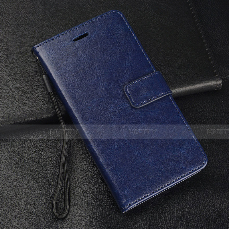 Coque Portefeuille Livre Cuir Etui Clapet L06 pour Huawei Honor 9X Bleu Plus