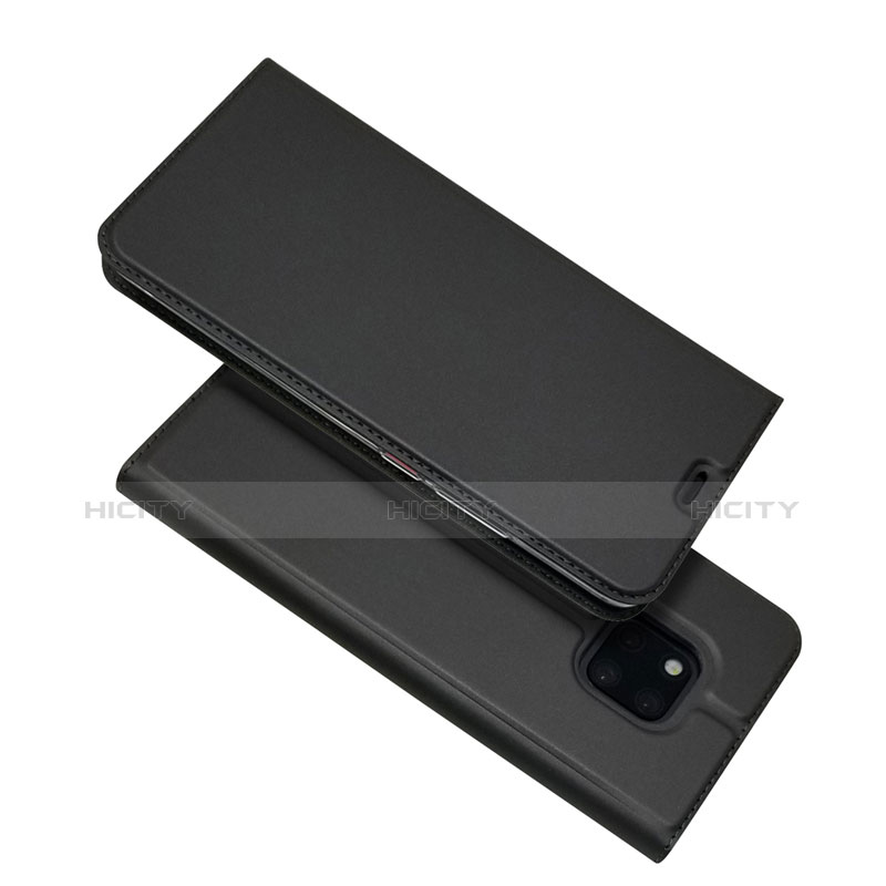 Coque Portefeuille Livre Cuir Etui Clapet L06 pour Huawei Mate 20 Pro Noir Plus