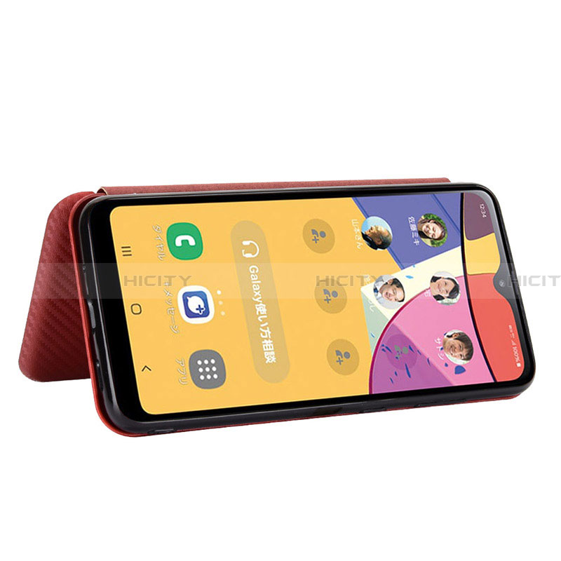 Coque Portefeuille Livre Cuir Etui Clapet L06Z pour Samsung Galaxy A21 SC-42A Plus