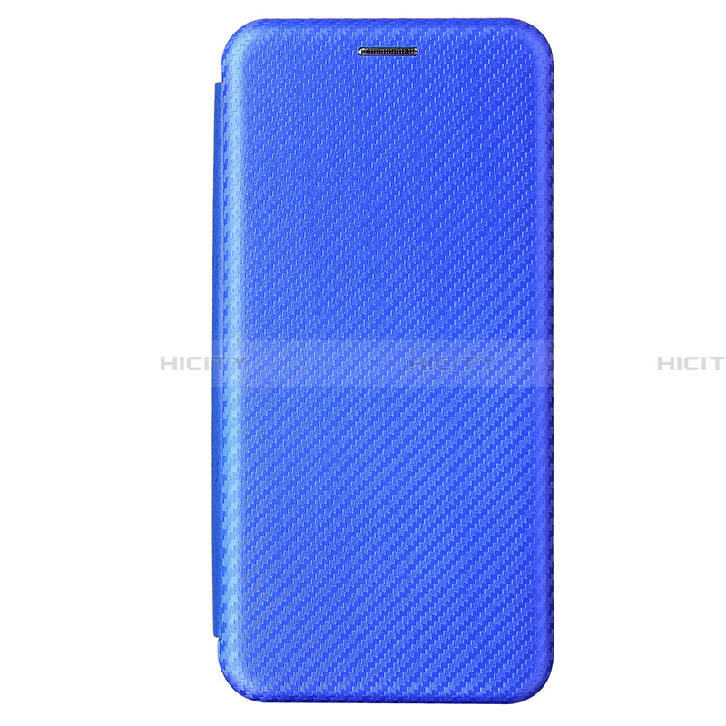 Coque Portefeuille Livre Cuir Etui Clapet L06Z pour Samsung Galaxy A41 SC-41A Bleu Plus