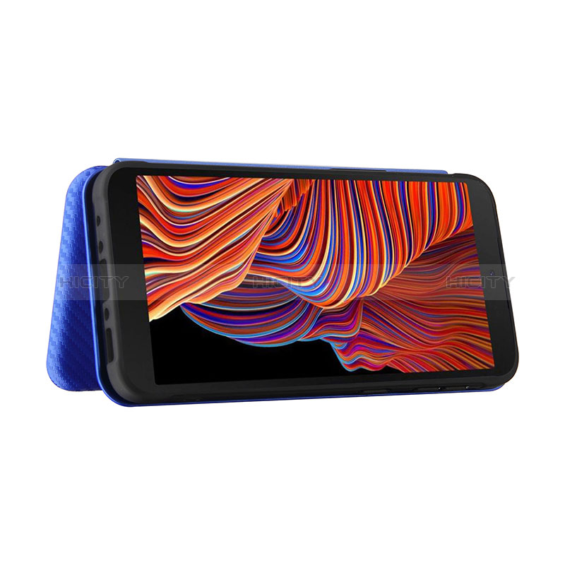Coque Portefeuille Livre Cuir Etui Clapet L06Z pour Samsung Galaxy XCover 5 SM-G525F Plus