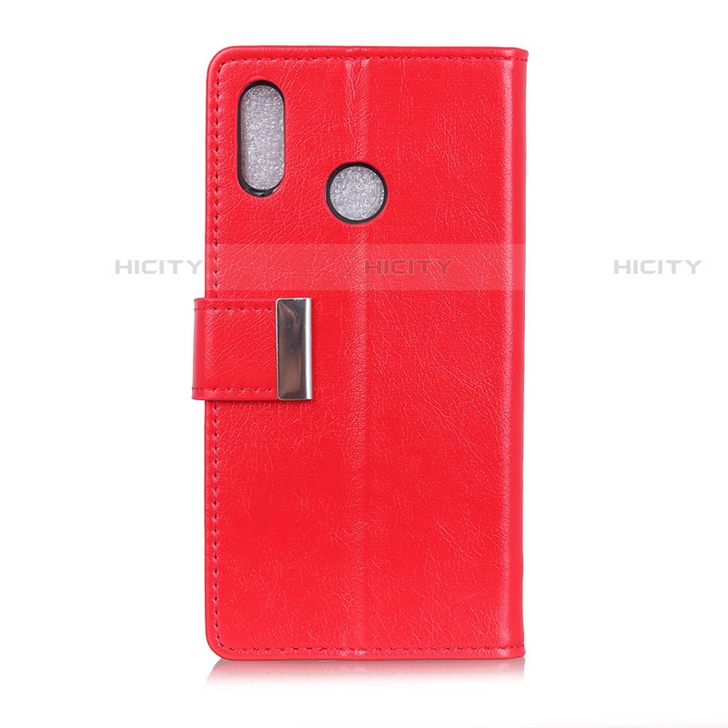 Coque Portefeuille Livre Cuir Etui Clapet L07 pour Asus Zenfone Max ZB555KL Rouge Plus