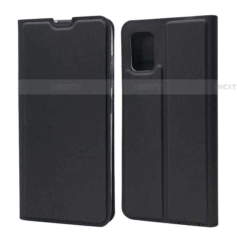 Coque Portefeuille Livre Cuir Etui Clapet L07 pour Samsung Galaxy A71 5G Noir Plus