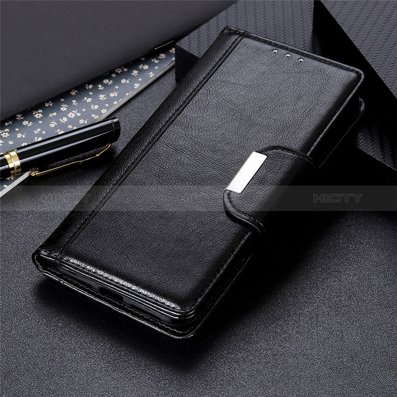 Coque Portefeuille Livre Cuir Etui Clapet L07 pour Samsung Galaxy M11 Noir Plus