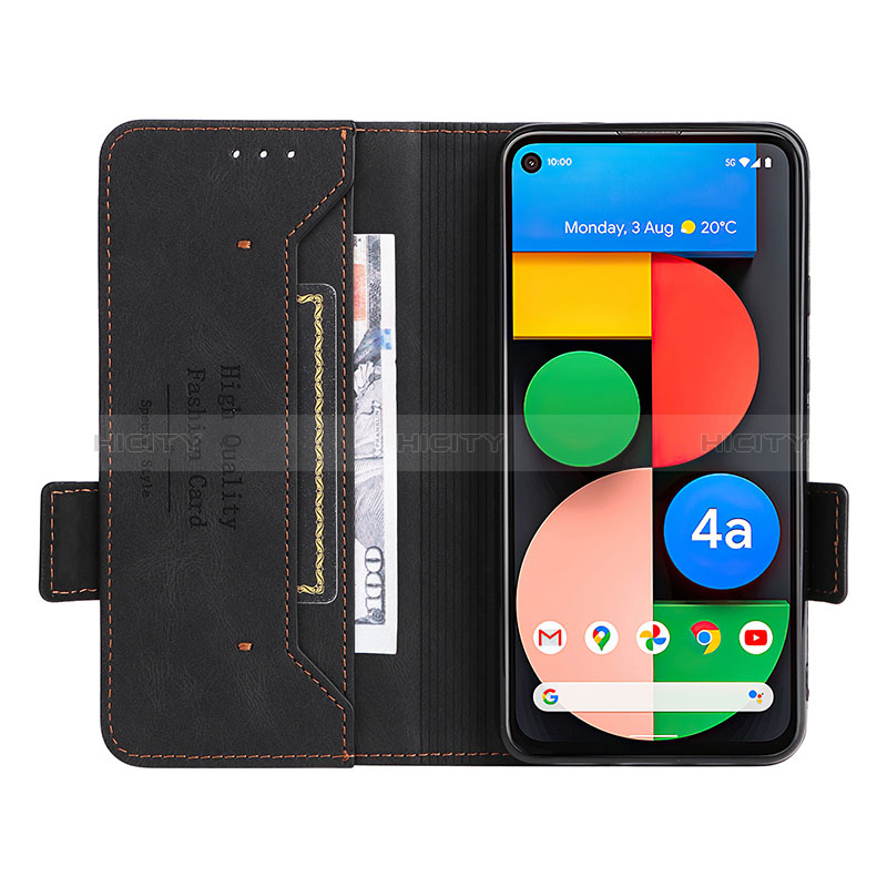 Coque Portefeuille Livre Cuir Etui Clapet L07Z pour Google Pixel 4a 5G Plus