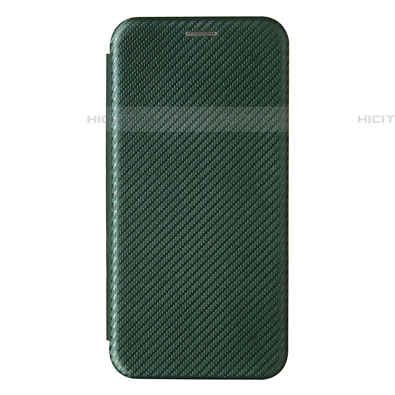 Coque Portefeuille Livre Cuir Etui Clapet L07Z pour Samsung Galaxy A25 5G Vert Plus