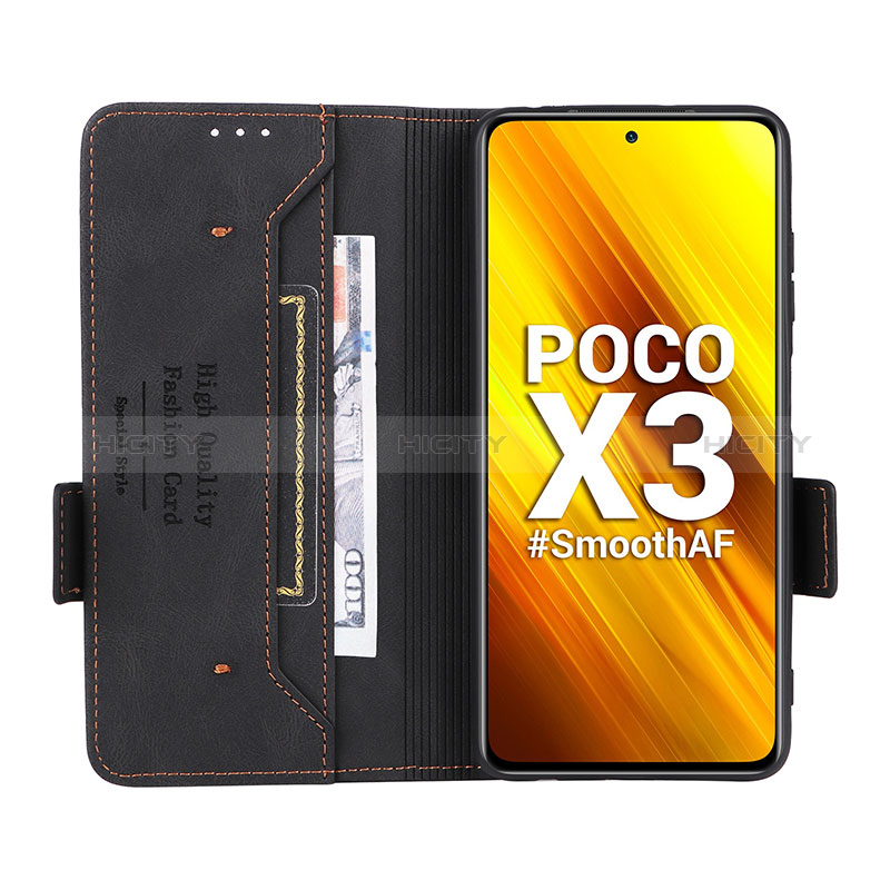 Coque Portefeuille Livre Cuir Etui Clapet L07Z pour Xiaomi Poco X3 Pro Plus