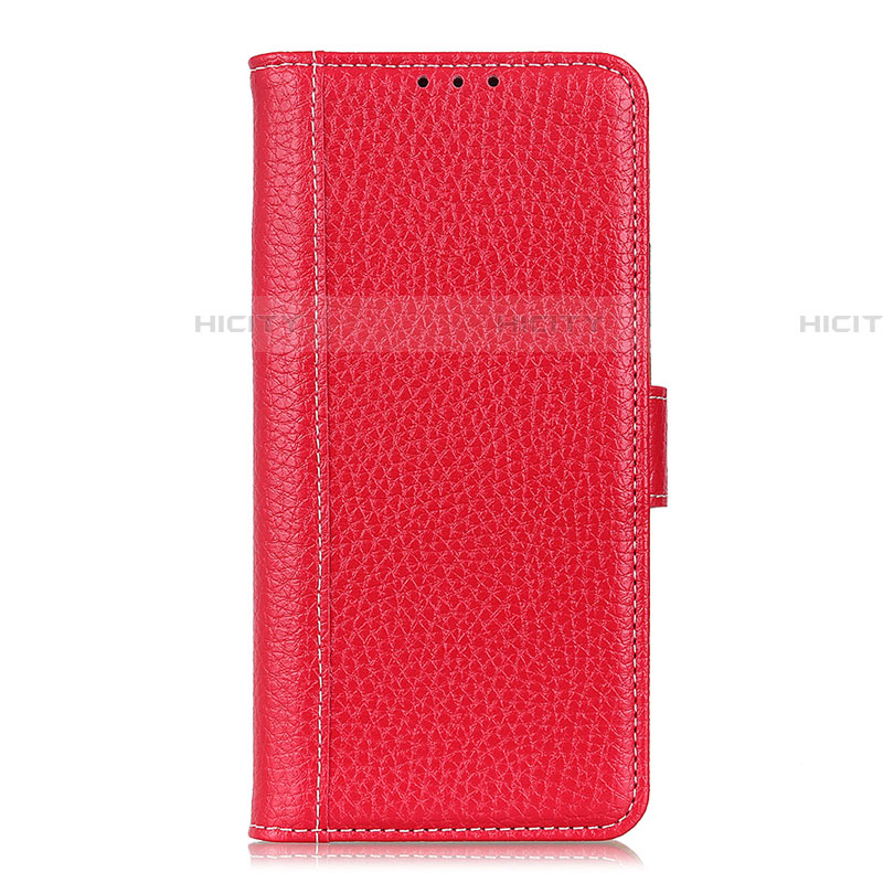 Coque Portefeuille Livre Cuir Etui Clapet L08 pour Huawei Honor Play4T Pro Rouge Plus