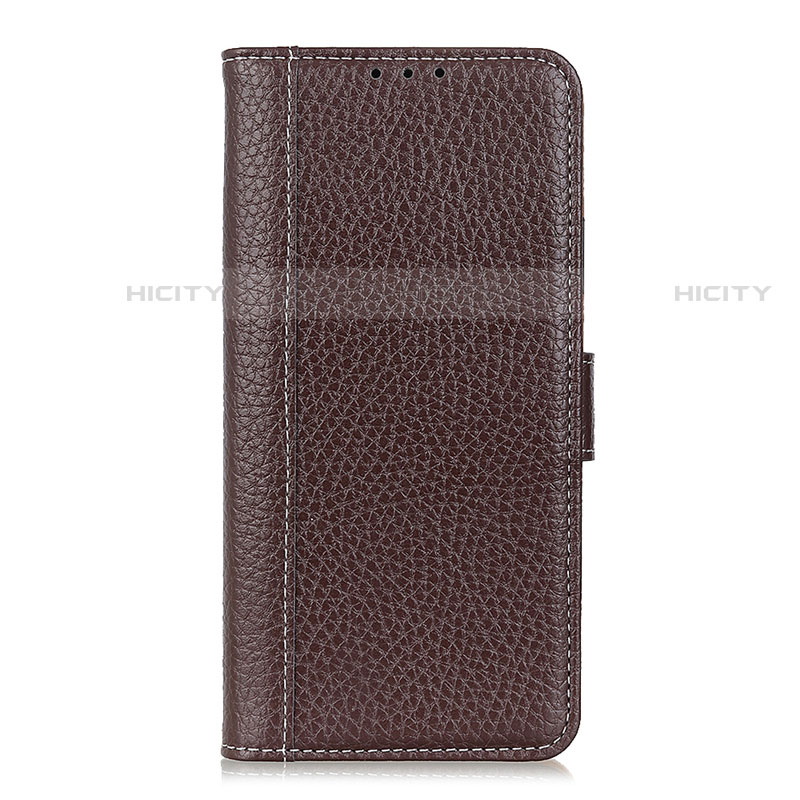 Coque Portefeuille Livre Cuir Etui Clapet L08 pour Huawei Y8s Marron Plus