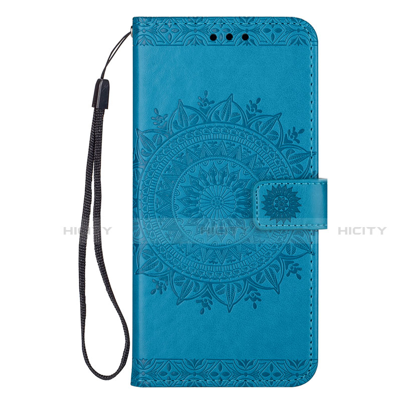 Coque Portefeuille Livre Cuir Etui Clapet L08 pour Samsung Galaxy S20 Plus 5G Bleu Plus