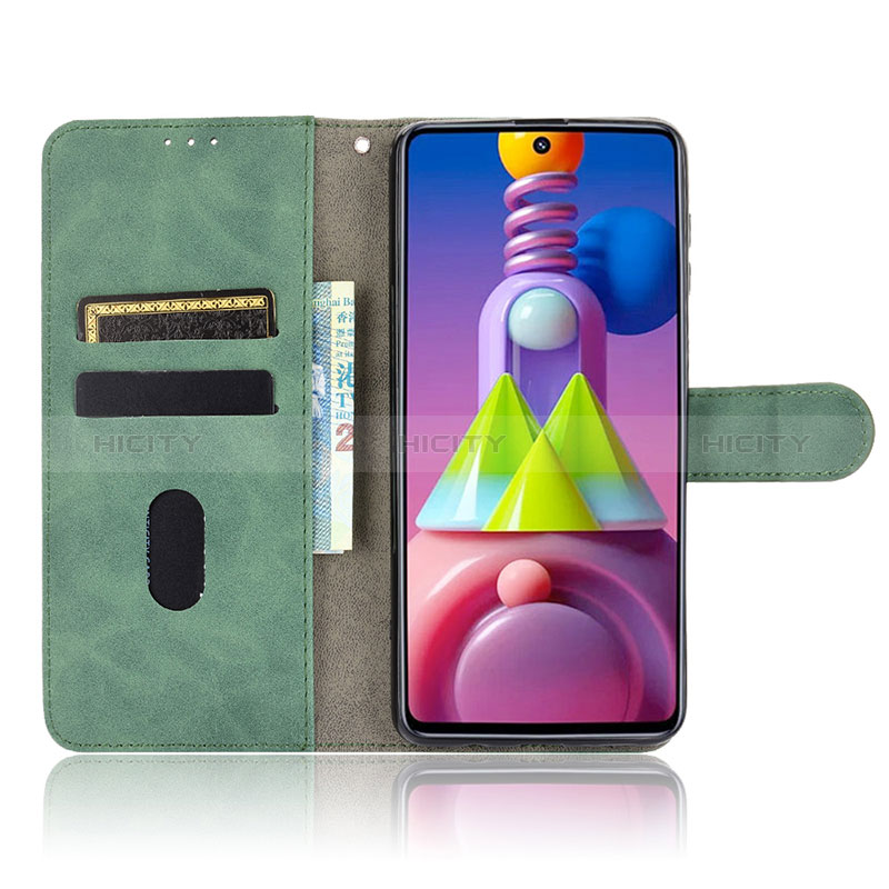 Coque Portefeuille Livre Cuir Etui Clapet L08Z pour Samsung Galaxy M51 Plus