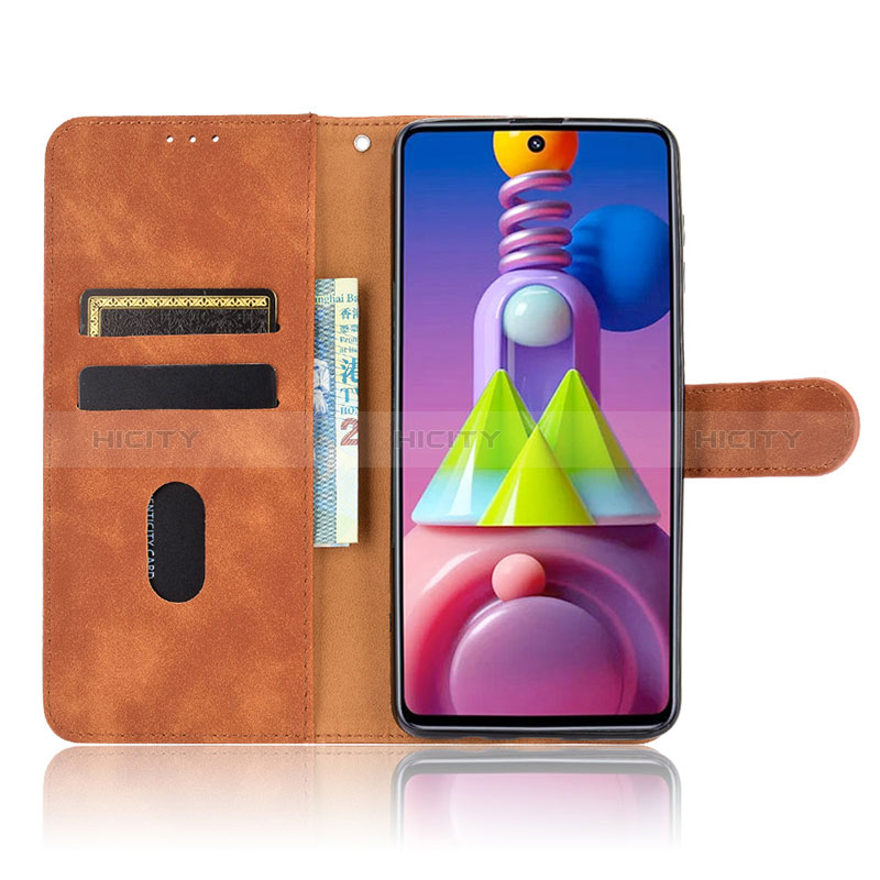 Coque Portefeuille Livre Cuir Etui Clapet L08Z pour Samsung Galaxy M51 Plus