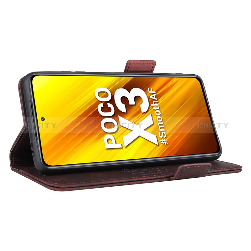 Coque Portefeuille Livre Cuir Etui Clapet L08Z pour Xiaomi Poco X3 NFC Plus