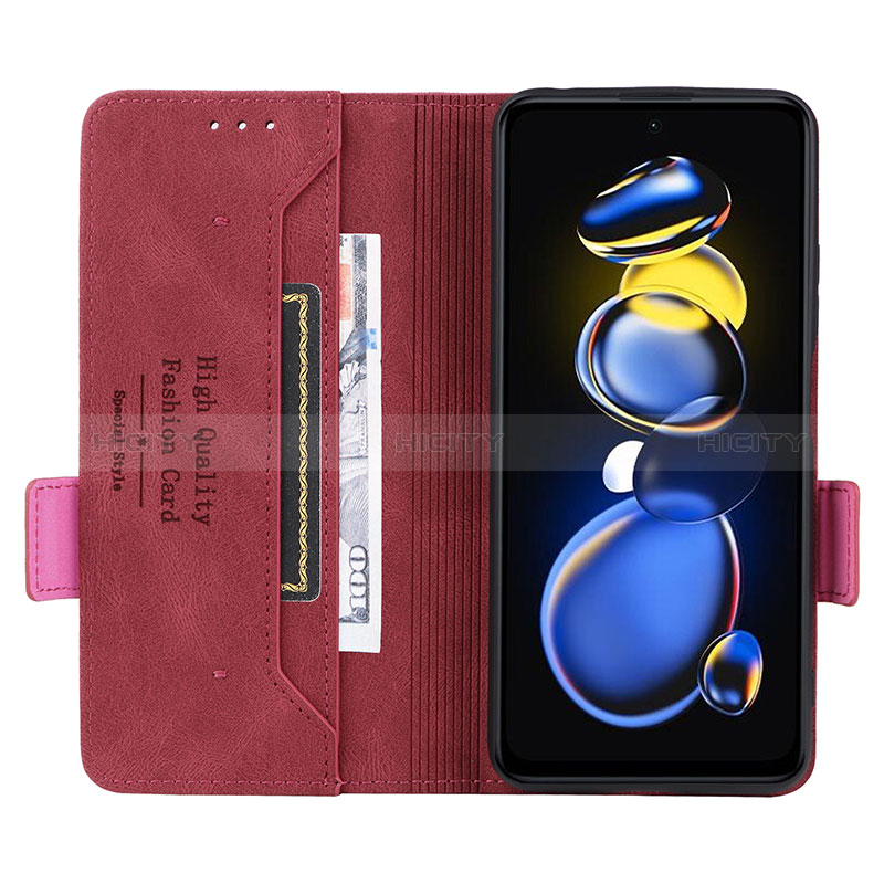 Coque Portefeuille Livre Cuir Etui Clapet L08Z pour Xiaomi Redmi Note 11T Pro 5G Plus