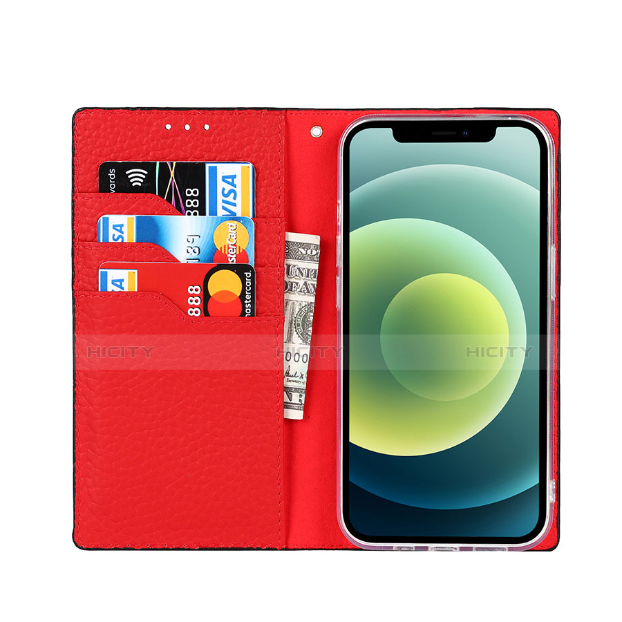 Coque Portefeuille Livre Cuir Etui Clapet L09 pour Apple iPhone 13 Mini Plus