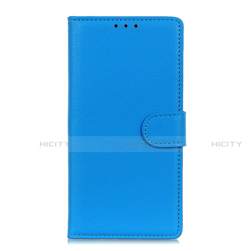 Coque Portefeuille Livre Cuir Etui Clapet L09 pour LG K41S Bleu Ciel Plus