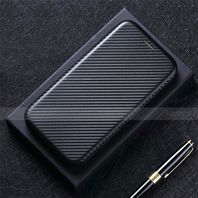 Coque Portefeuille Livre Cuir Etui Clapet L09 pour LG K52 Noir Plus