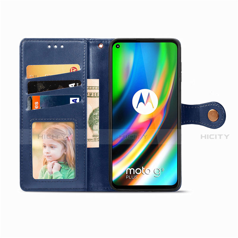 Coque Portefeuille Livre Cuir Etui Clapet L09 pour Motorola Moto G9 Plus Plus