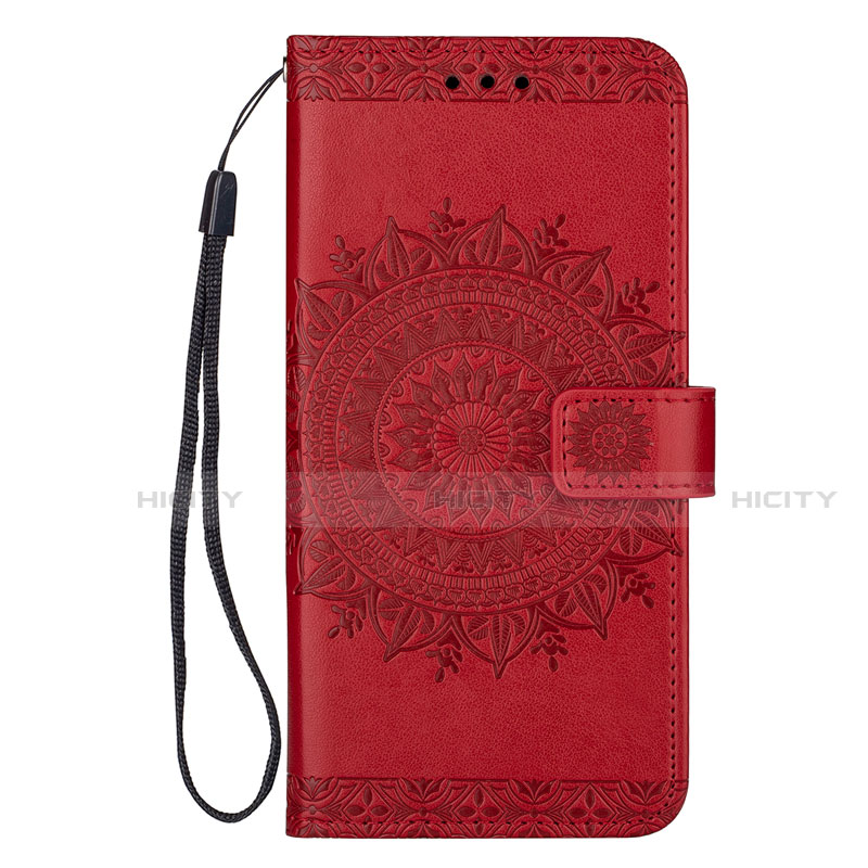 Coque Portefeuille Livre Cuir Etui Clapet L09 pour Samsung Galaxy S20 Ultra 5G Rouge Plus