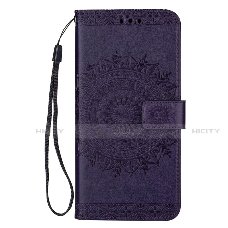Coque Portefeuille Livre Cuir Etui Clapet L09 pour Samsung Galaxy S20 Ultra 5G Violet Plus