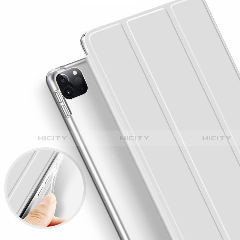Coque Portefeuille Livre Cuir Etui Clapet L10 pour Apple iPad Pro 12.9 (2020) Plus