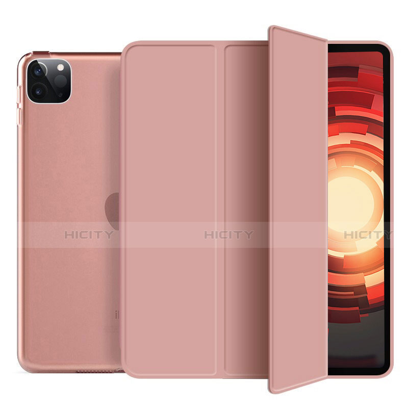 Coque Portefeuille Livre Cuir Etui Clapet L10 pour Apple iPad Pro 12.9 (2021) Plus