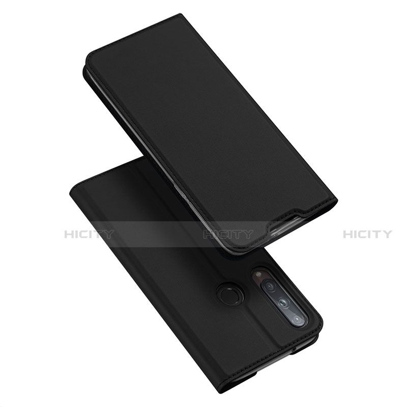 Coque Portefeuille Livre Cuir Etui Clapet L10 pour Huawei Honor 9C Noir Plus