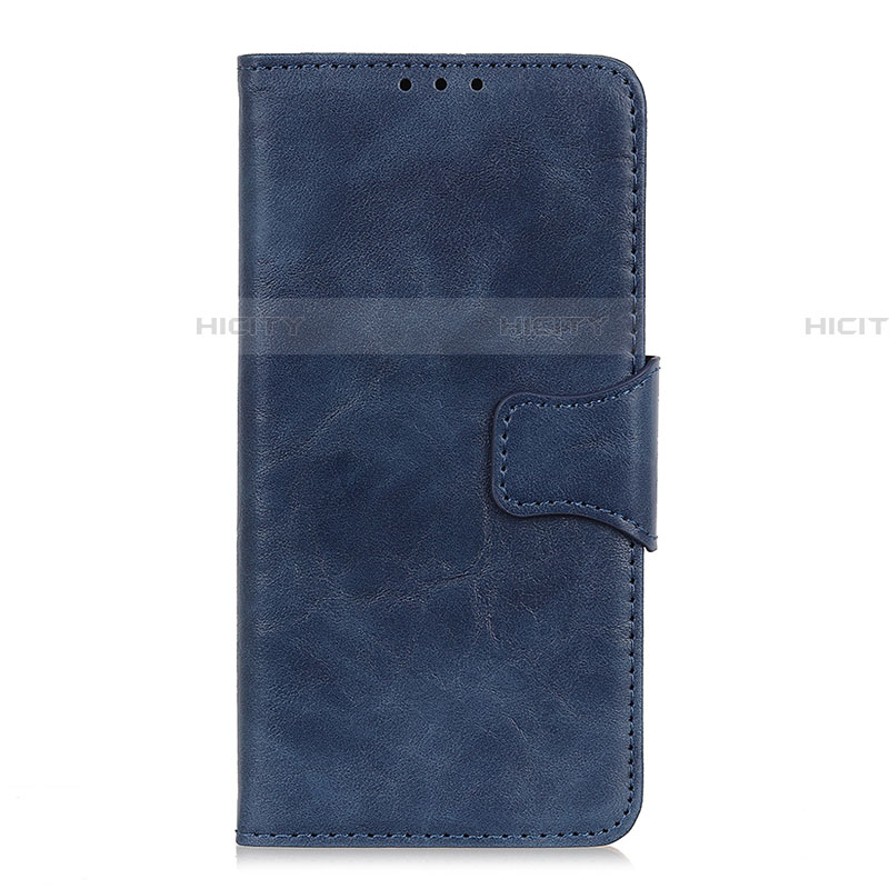 Coque Portefeuille Livre Cuir Etui Clapet L10 pour Huawei P40 Lite Bleu Plus