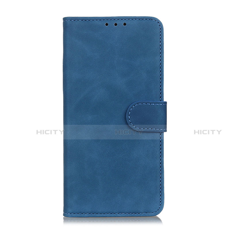 Coque Portefeuille Livre Cuir Etui Clapet L10 pour Oppo A53s Bleu Plus