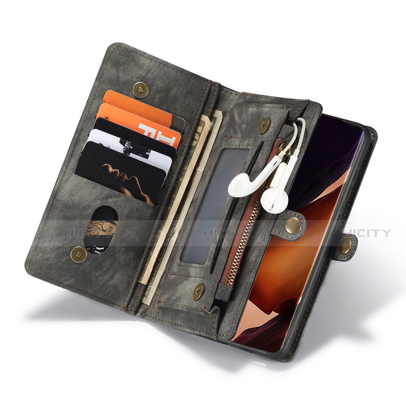 Coque Portefeuille Livre Cuir Etui Clapet L10 pour Samsung Galaxy Note 20 Ultra 5G Plus