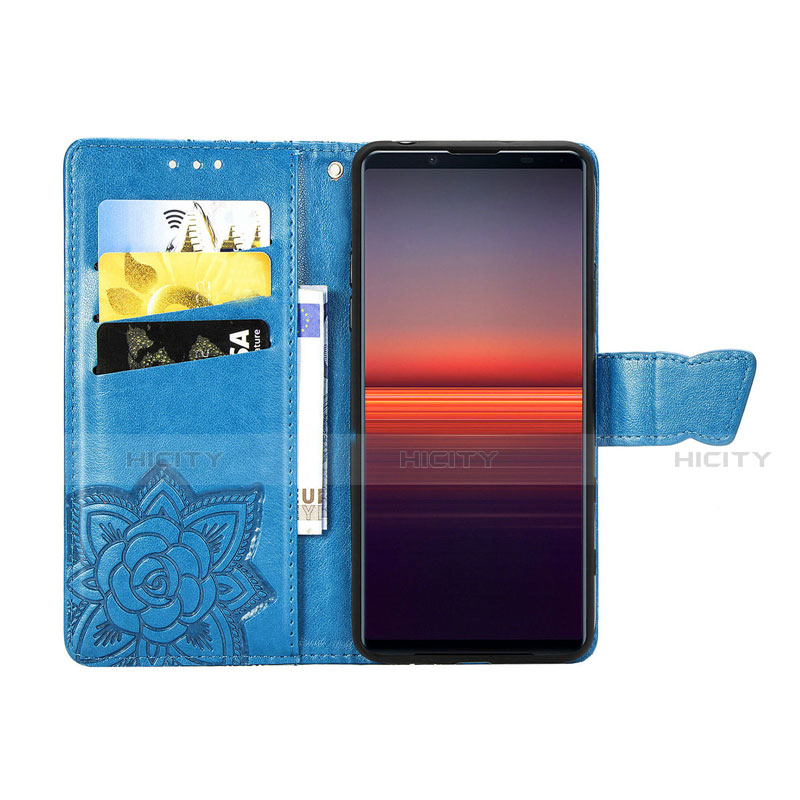 Coque Portefeuille Livre Cuir Etui Clapet L10 pour Sony Xperia 5 II Plus
