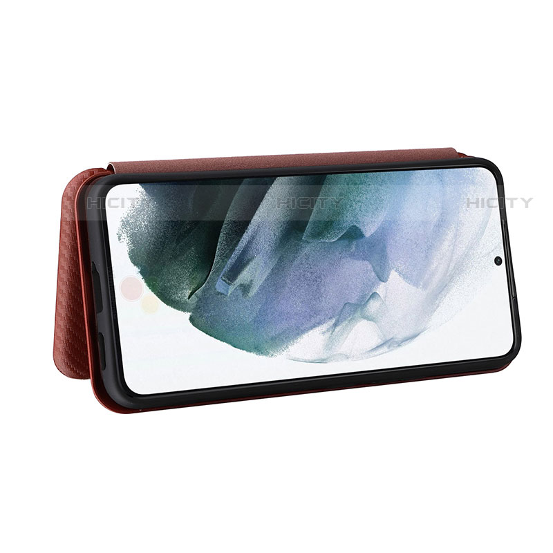Coque Portefeuille Livre Cuir Etui Clapet L10Z pour Samsung Galaxy S21 Plus 5G Plus