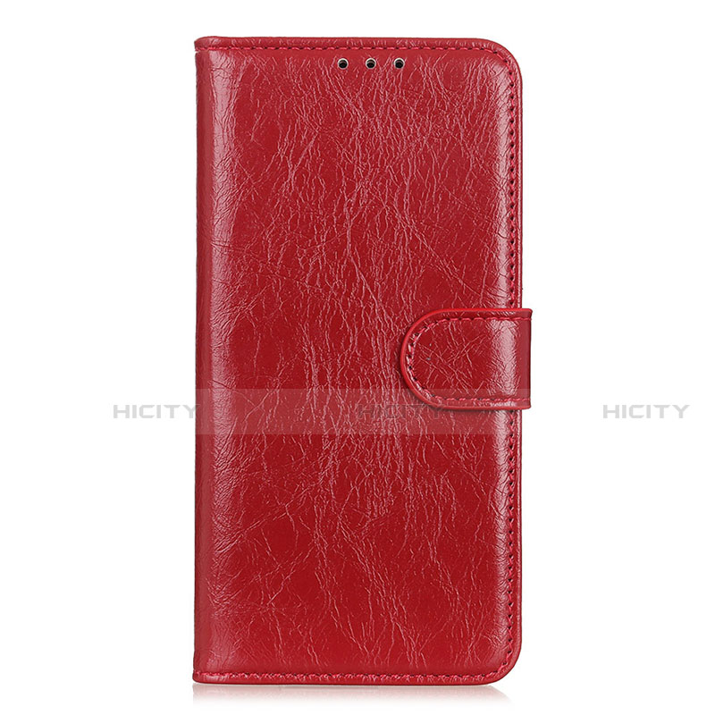 Coque Portefeuille Livre Cuir Etui Clapet L11 pour Huawei Enjoy 10S Rouge Plus