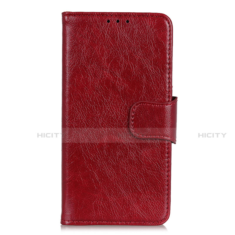 Coque Portefeuille Livre Cuir Etui Clapet L11 pour Samsung Galaxy A31 Rouge Plus