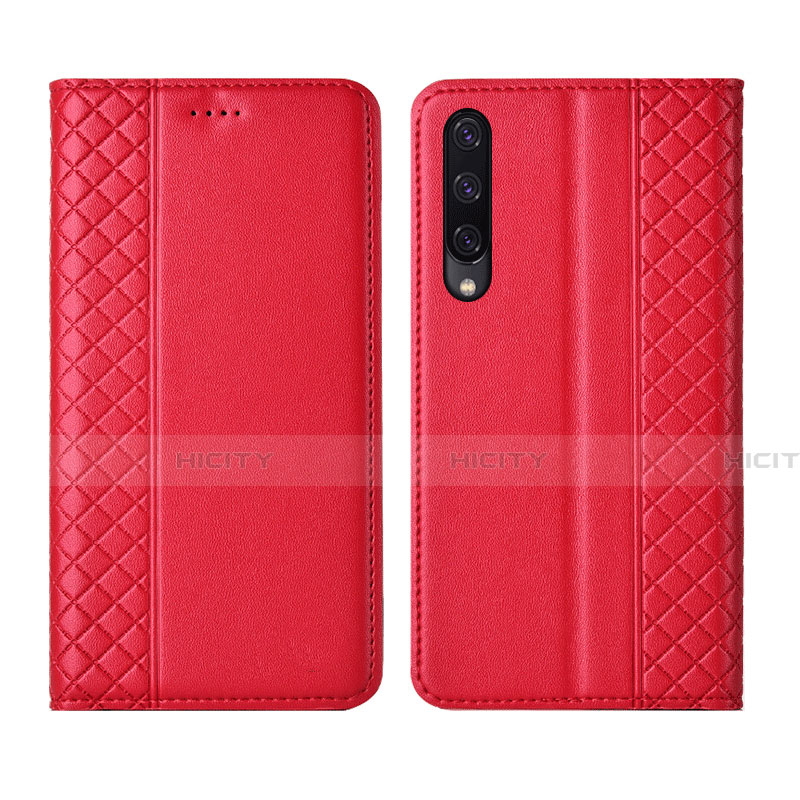 Coque Portefeuille Livre Cuir Etui Clapet L12 pour Huawei Honor 9X Pro Rouge Plus