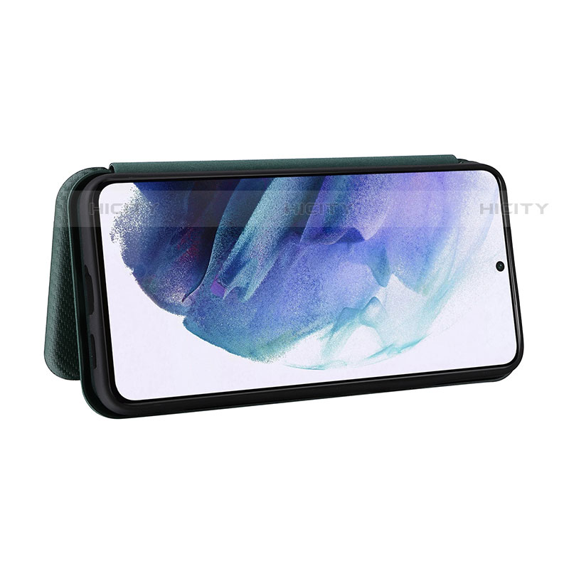 Coque Portefeuille Livre Cuir Etui Clapet L12Z pour Samsung Galaxy S21 5G Plus