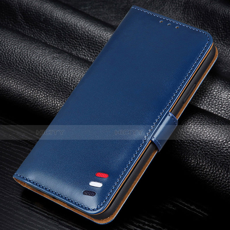 Coque Portefeuille Livre Cuir Etui Clapet L14 pour Huawei Honor 9C Bleu Plus