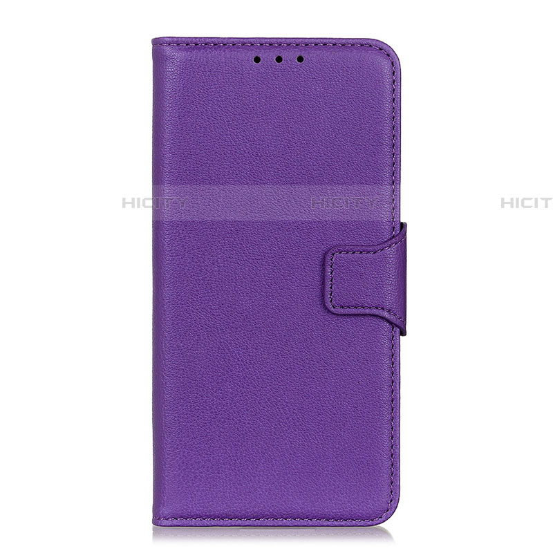 Coque Portefeuille Livre Cuir Etui Clapet L14 pour Huawei P40 Lite Violet Plus