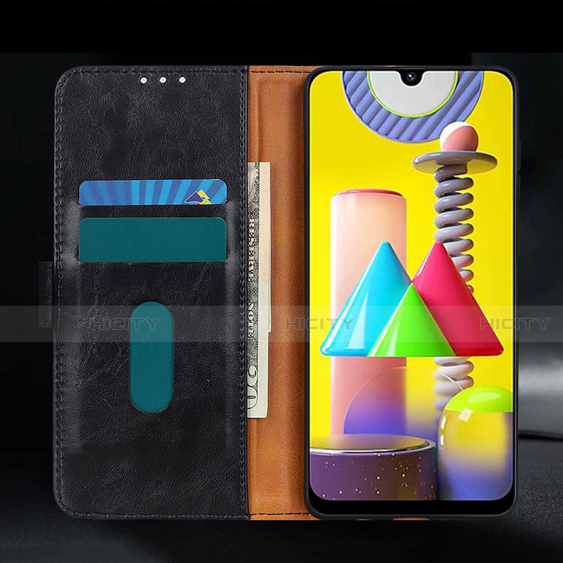 Coque Portefeuille Livre Cuir Etui Clapet L14 pour Samsung Galaxy M21s Plus