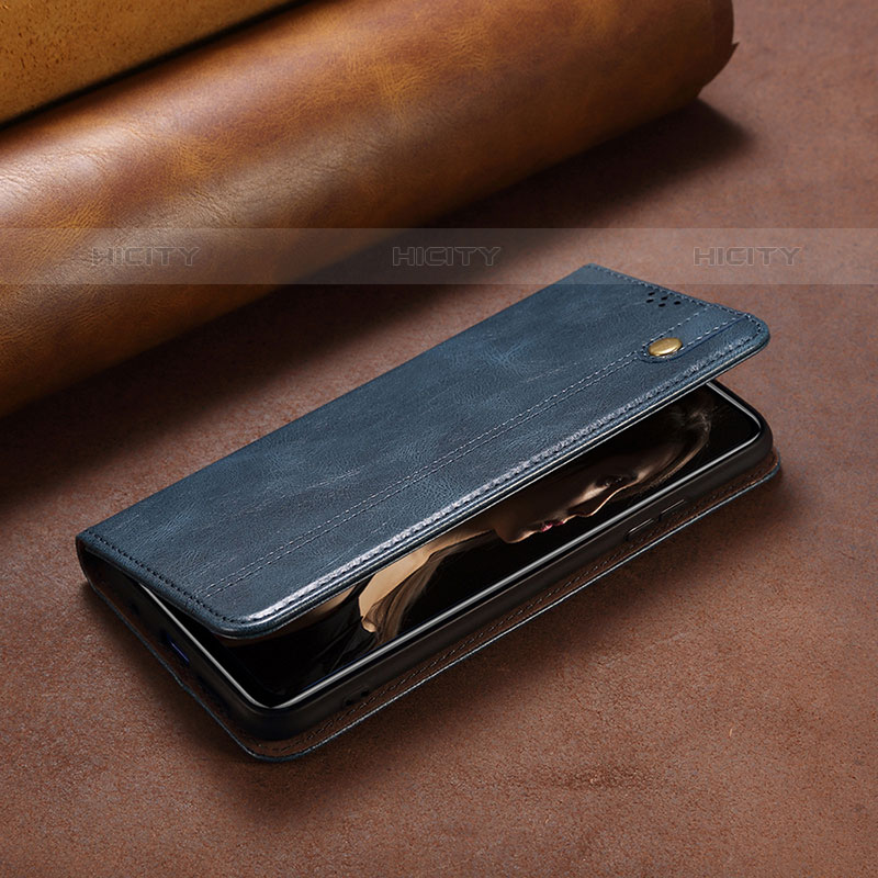 Coque Portefeuille Livre Cuir Etui Clapet L24 pour Apple iPhone 15 Pro Marron Plus