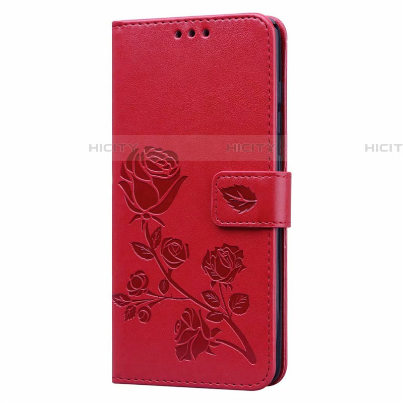 Coque Portefeuille Livre Cuir Etui Clapet L24 pour Samsung Galaxy A71 5G Rouge Plus