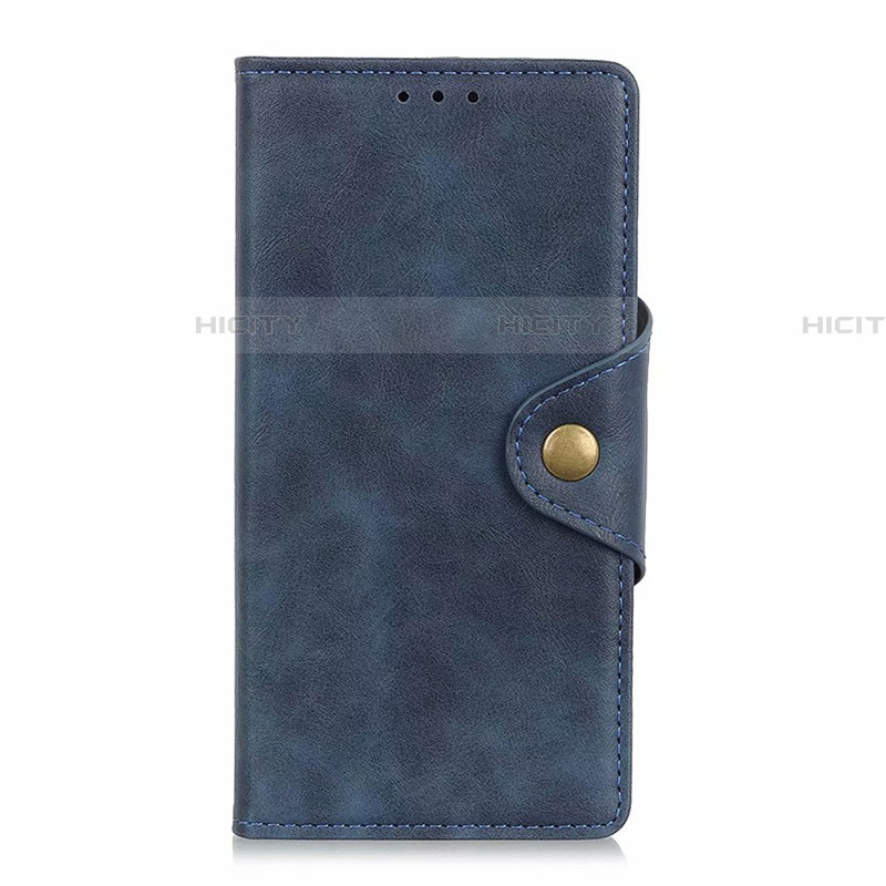 Coque Portefeuille Livre Cuir Etui Clapet L26 pour Samsung Galaxy A71 5G Bleu Plus